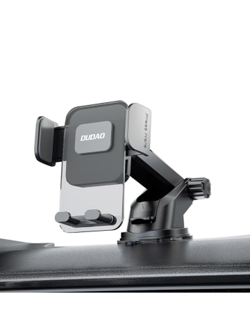 COFI 1453 Autohalterung für Armaturenbrett oder Windschutzscheibe – Schwarz in Schwarz