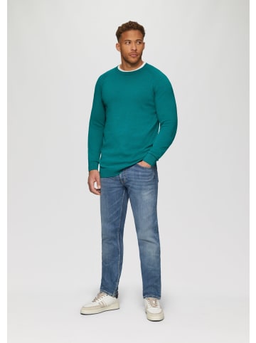 s.Oliver Strickpullover langarm in Petrol