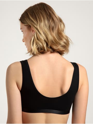 Calida Bustier, 2er-Pack in schwarz