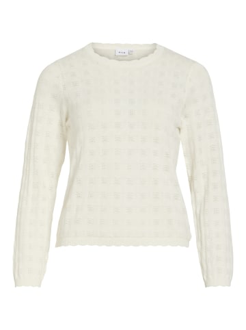 Vila Strickpullover VIAmbelle in ecru - 0001