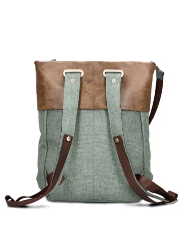 Zwei Olli OR12 - Rucksack 34 cm (eucalyptus) in eucalyptus