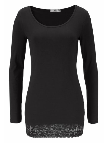AJC Longshirt in schwarz