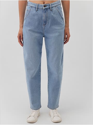 Mavi Jeans Jeans High-Rise Pleated Baggy Dunkle Waschung in Blau-3