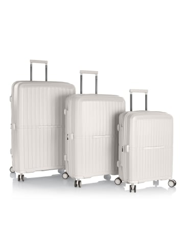 Heys AirLite 4 Rollen Kofferset 3-teilig mit Dehnfalte in white