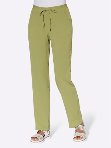 WITT WEIDEN Hose in schilf + schilf-weiß-bedruckt