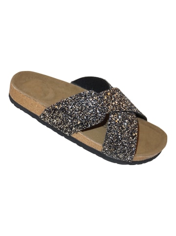 BIOSOFT Sandalen Glitter in Grau