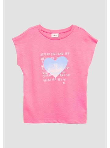 s.Oliver T-Shirt in 0065_pink
