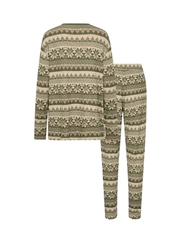 soyaconcept Kombibekleidung SC-BIARA AOP SET 129 in 97920C DARK OLIVE MEL COM