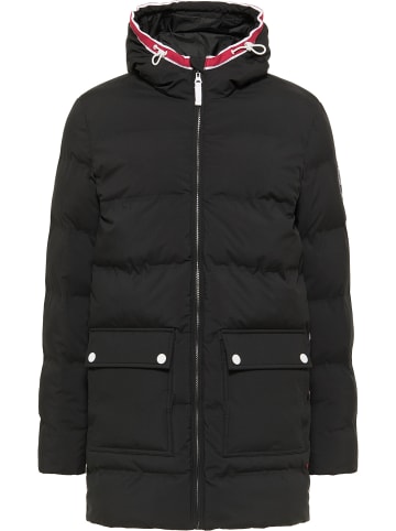 DreiMaster Maritim Winterparka in Schwarz