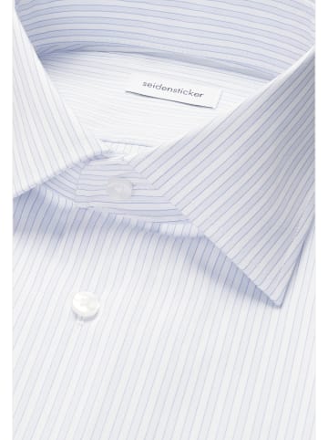 Seidensticker Business Hemd Shaped in Hellblau