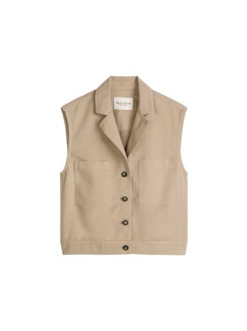 Marc O'Polo Weste relaxed in Earthy Taupe