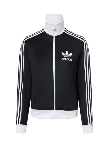 Adidas originals Sweatjacke Classic TT in schwarz weiß - 0001