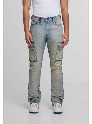 2Y Studios 2Y Studios Galador Flared Fit Jeans in sand blue