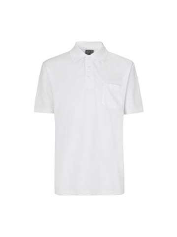 IDENTITY Polo Shirt klassisch in Weiss