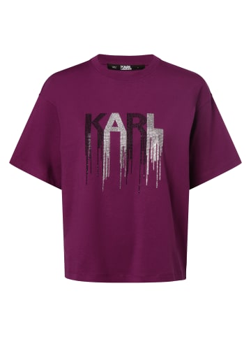 Karl Lagerfeld T-Shirt in lila