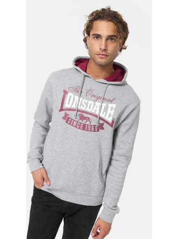 Lonsdale Hoodie "Stotfield" in Grau