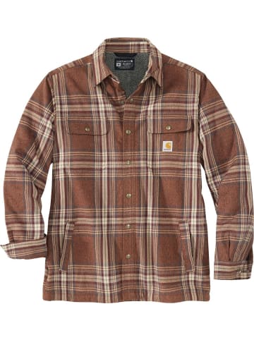 CARHARTT  Jacke "Sherpa Lined 105430" in Braun