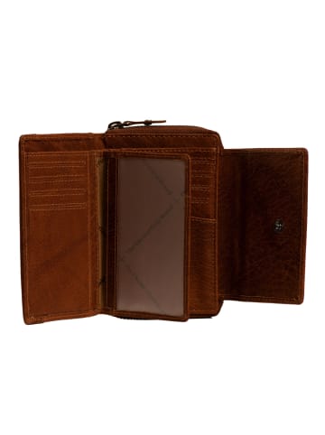 The Chesterfield Brand Hanoi Geldbörse RFID Schutz Leder 14.5 cm cognac