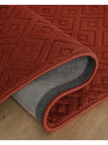 Wecon Home Teppich "Castello TWO" in Kamin Rot