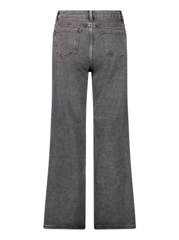 CARTOON Stretch-Jeans mit Strass in Dark Grey Denim