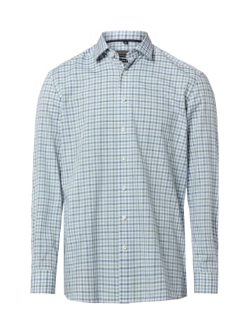 Finshley & Harding Businesshemd in schilf marine - 0004