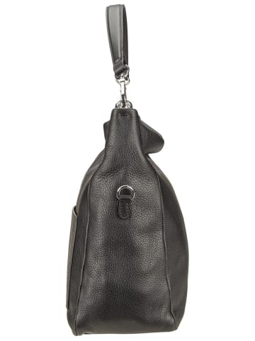 Abro Handtasche Raquel Small in Black/Nickel