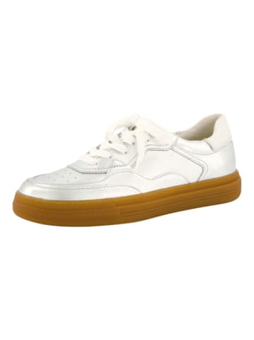 Paul Green Sneaker in Silber/Weiß