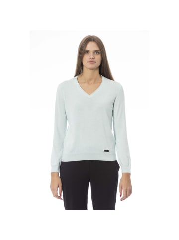 Baldinini Trend Hellblau Kaschmir Damen Pullover