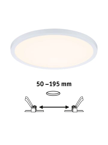 paulmann EB Panel AREO VariFit IP44 3000K 3Step dim in Weiß - 230mm