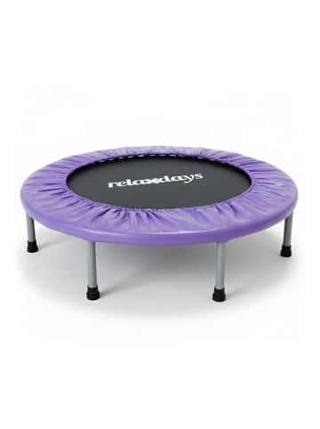relaxdays Trampolin in Lila - Ø 95 cm