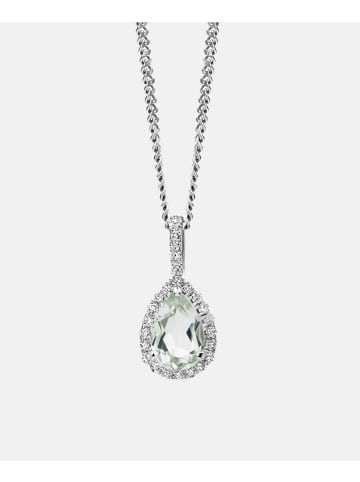 Diamant L'éternel Halskette aus 375 Weißgold mit Diamant mit Amethyst