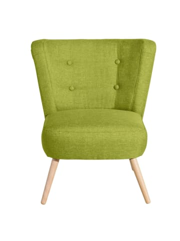 58 aufm Kessel SESSEL Kassi Bezug Flachgewebe Buche natur / apfel