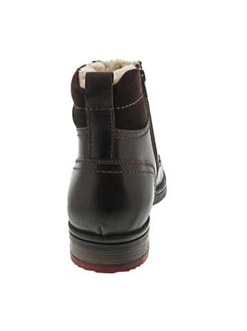 Mustang Schnürstiefel Braun