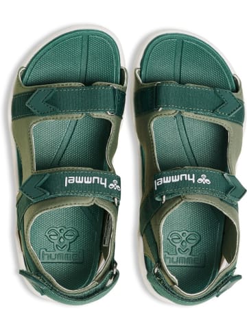 Hummel Kinder Sandale in Grün