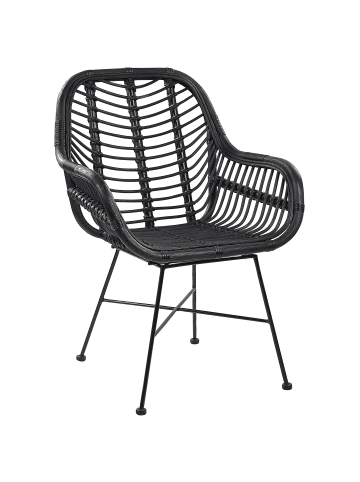 Beliani Esszimmerstuhl CANORA in Schwarz - (W) 64 x (H) 89 x (L) 62 cm