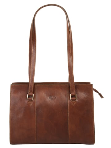 piké Shopper echt Leder in braun