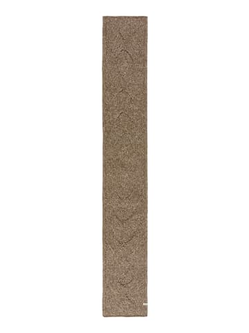 Marc O'Polo Zopfstrickschal in Dark Brown