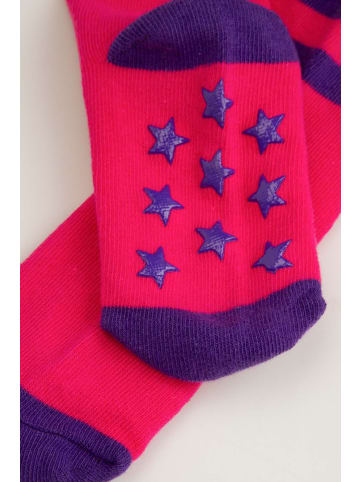 Coccodrillo Socken in fuchsie