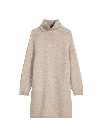 Marc O'Polo Tweed-Pulloverkleid regular in Chalky Mauve Melange