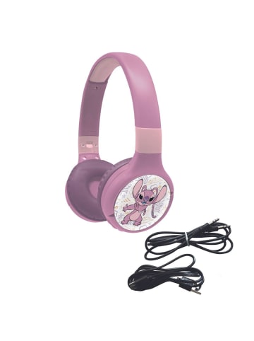 Lexibook Stitch Angel 2-in-1 Bluetooth® & Kabel-Kopfhörer faltbar