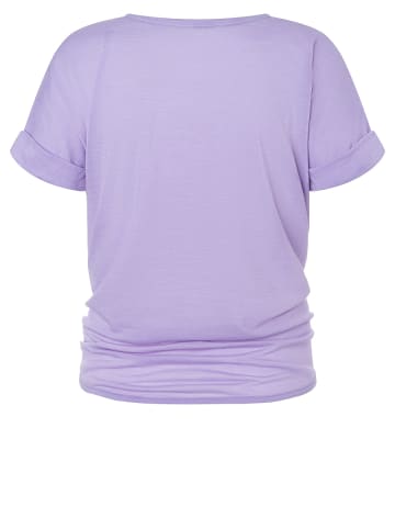 super.natural Merino T-Shirt in lila