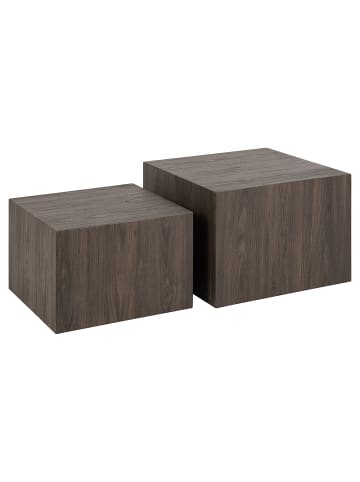 ebuy24 Couchtisch Dice Natur 58 x 58 cm
