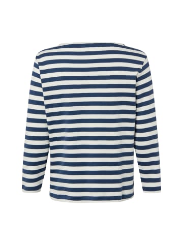 Marie Lund Shirt in indigo ecru