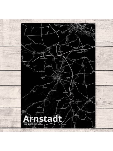 Mr. & Mrs. Panda Postkarte Arnstadt mit Spruch in Keine Angabe