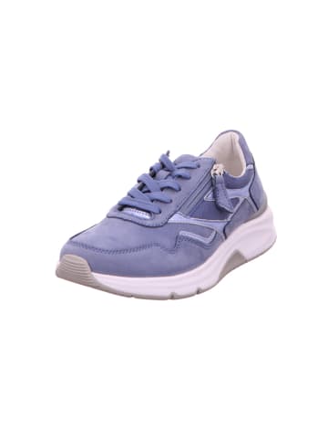 Gabor Komfort Schnürschuh in blau