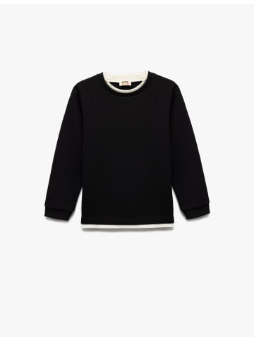 KOTON SWEATSHIRTS in Schwarz