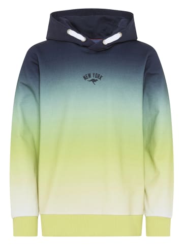 Kangaroos Kapuzensweatshirt in grün