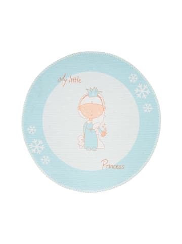 Arte Espina Kinderteppich Bambini 125 in mint - rund