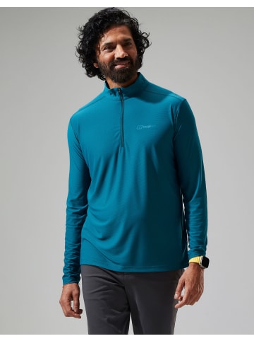 Berghaus Langarmshirt in Türkis