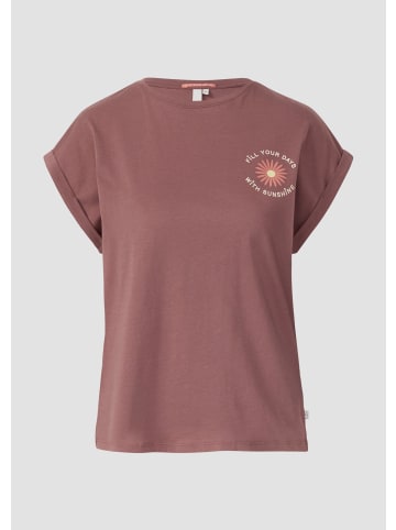 QS T-Shirt in 47D0_aubergine